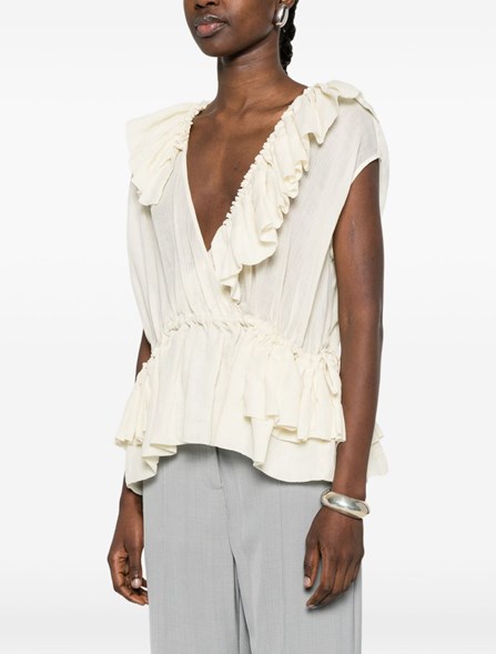 DRIES VAN NOTEN - Ramie top