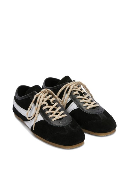DRIES VAN NOTEN - Sneakers in pelle e suede