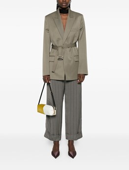 DRIES VAN NOTEN - Striped viscose pants