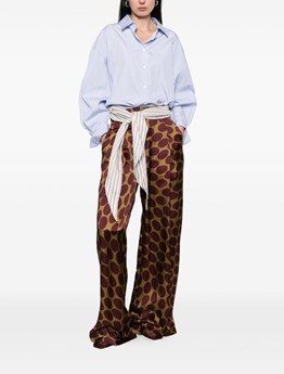 DRIES VAN NOTEN - Viscose pants