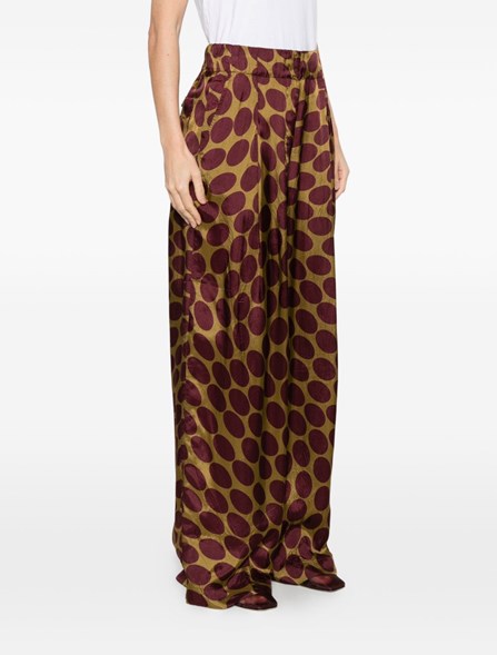 DRIES VAN NOTEN - Viscose pants