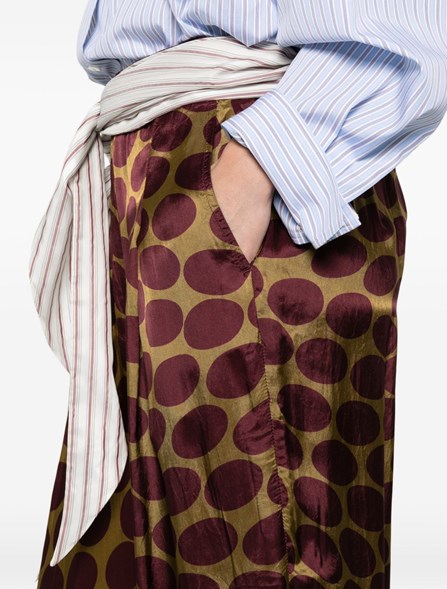 DRIES VAN NOTEN - Viscose pants