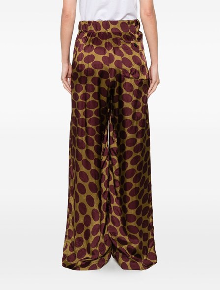 DRIES VAN NOTEN - Viscose pants