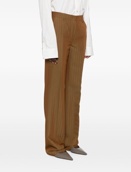 DRIES VAN NOTEN - PANTALONI SARTORIALI IN MISTO LANA