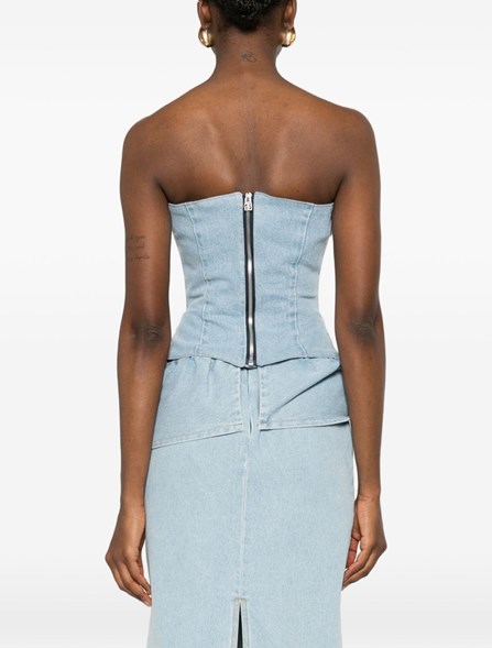 MAGDA BUTRYM - Denim bustier top
