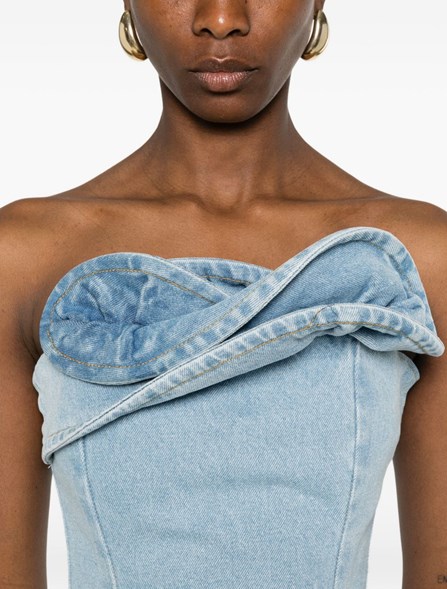 MAGDA BUTRYM - Denim bustier top