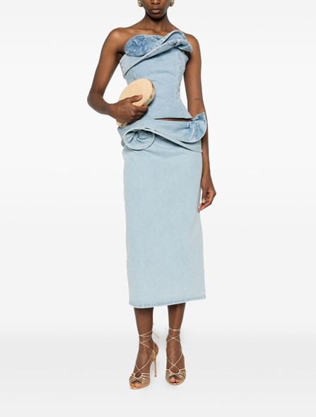 MAGDA BUTRYM - Denim bustier top