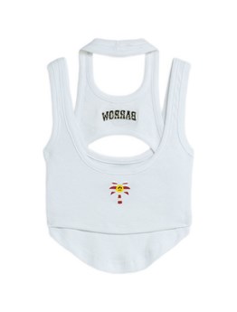 BARROW - Asymmetrical cropped top