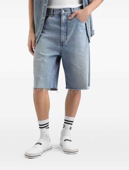 DOLCE & GABBANA - DENIM BERMUDA SHORTS
