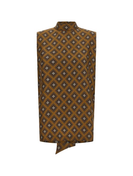 ALBERTO BIANI - Printed silk top