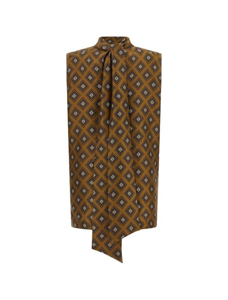 ALBERTO BIANI - Printed silk top