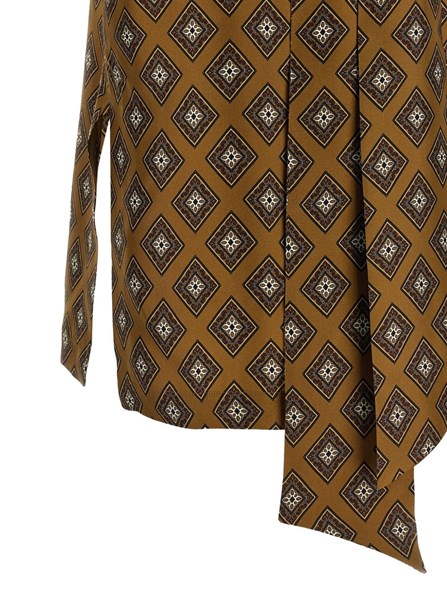 ALBERTO BIANI - Printed silk top