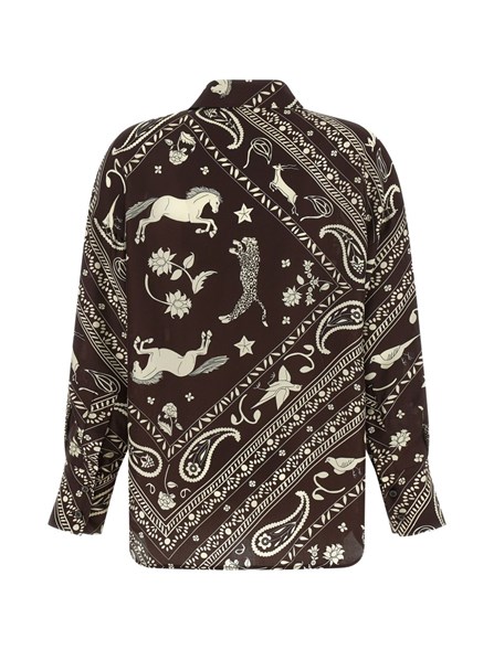 ALBERTO BIANI - PRINTED SILK BLOUSE
