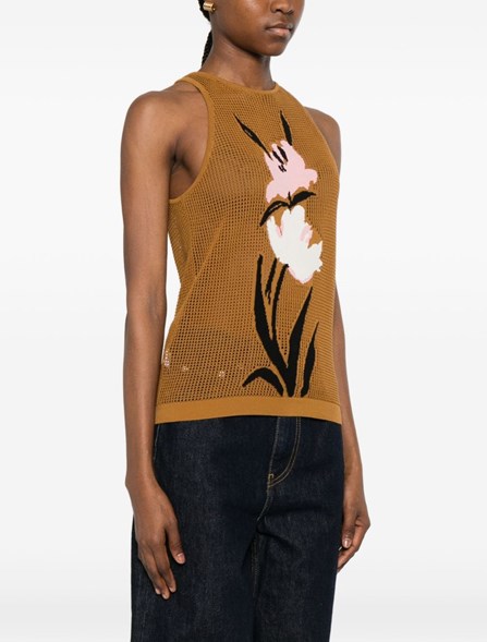 MARNI - Perforated knit top