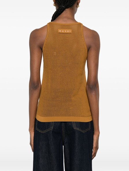 MARNI - Perforated knit top