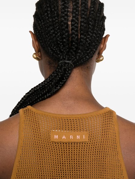 MARNI - Perforated knit top