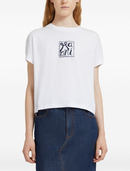 MARNI - T-shirt with logo