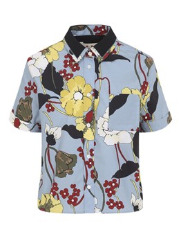 MARNI - Floral poplin shirt