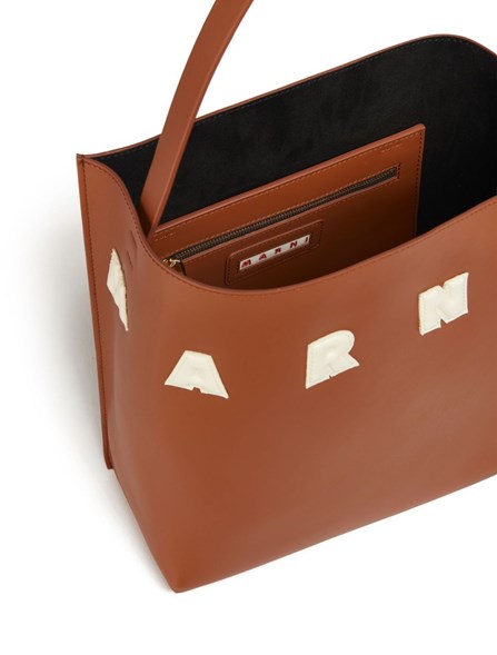 MARNI - Museo Hobo Small Leather Bag