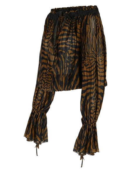 BLUMARINE - Viscose creponne top