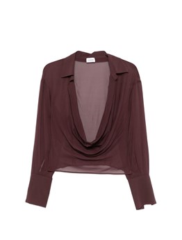 THE ANDAMANE - Stretch silk blouse