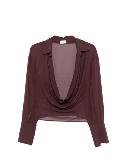 THE ANDAMANE - Blusa in seta stretch