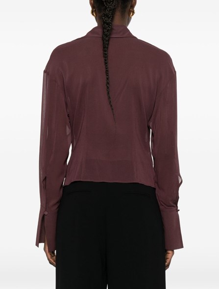 THE ANDAMANE - Blusa in seta stretch