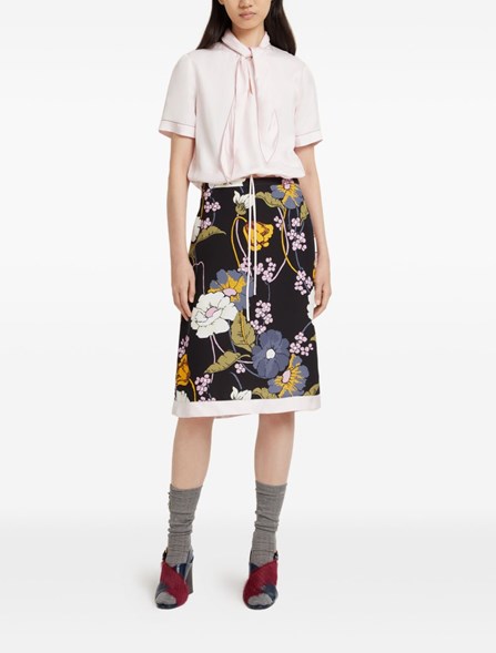 MARNI - Gonna midi a fiori