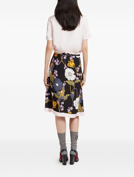 MARNI - Gonna midi a fiori