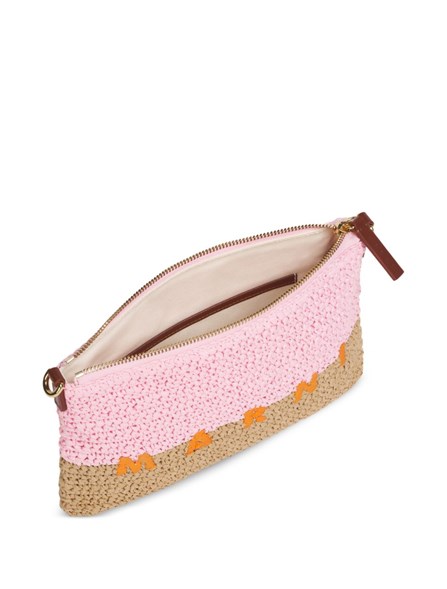 MARNI - Seaside raffia pouch 