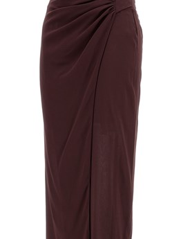 THE ANDAMANE - silk blend skirt