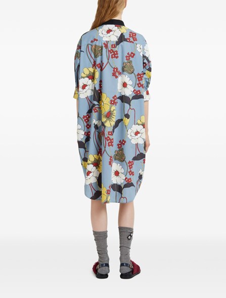 MARNI - Poplin shirt dress 