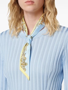 VERSACE - Silk twill ribbon