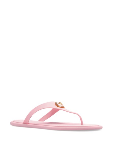 VERSACE - Alia flat rubber sandals