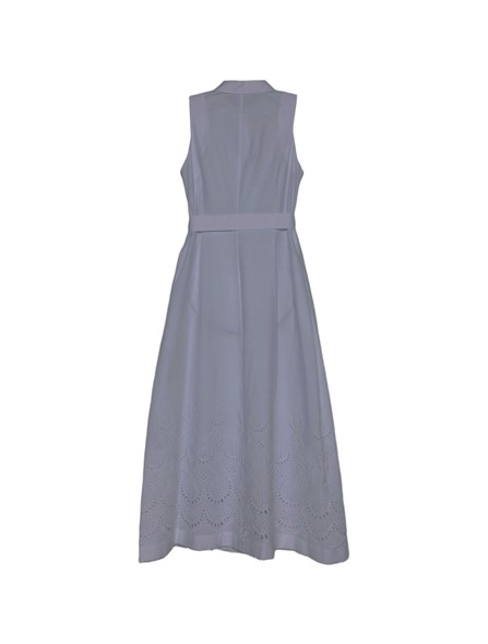 P.A.R.O.S.H. - Abito chemisier in cotone ricamato