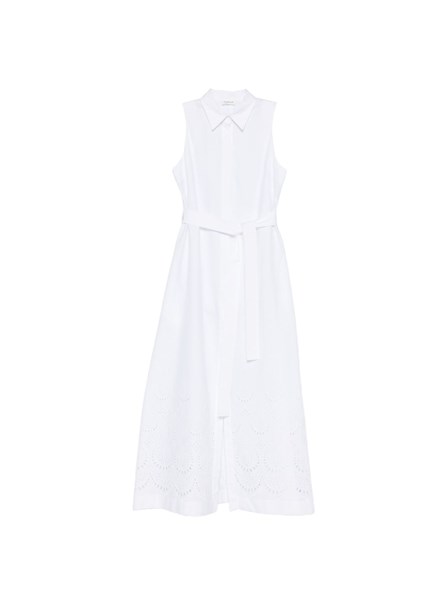 P.A.R.O.S.H. - Abito chemisier in cotone ricamato