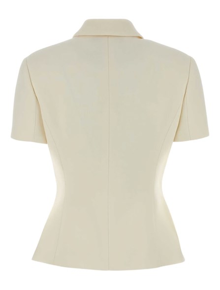 VERSACE - Double wool crêpe jacket