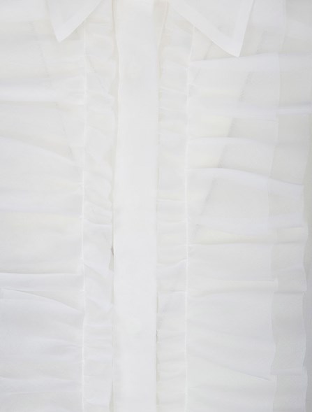 P.A.R.O.S.H. - BLUSA IN ORGANZA