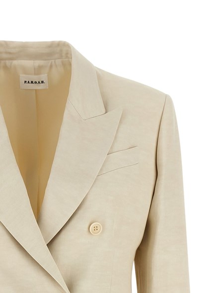 P.A.R.O.S.H. - Viscose and linen jacket
