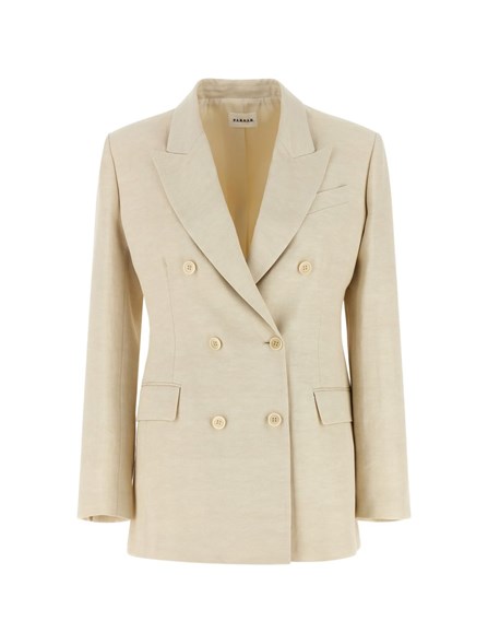 P.A.R.O.S.H. - Viscose and linen jacket