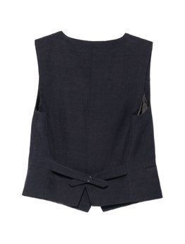 P.A.R.O.S.H. - Gilet in misto lino