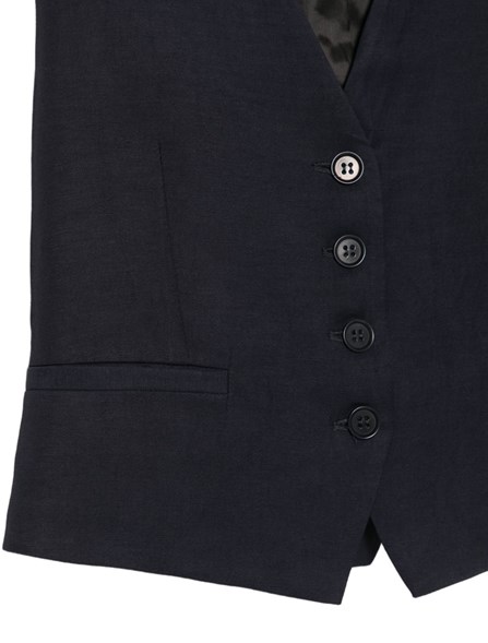 P.A.R.O.S.H. - Gilet in misto lino