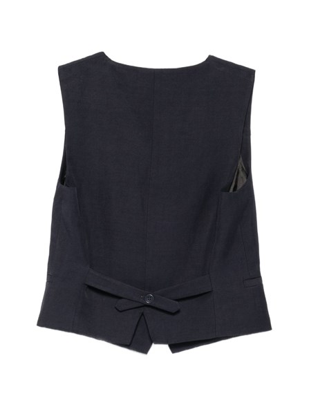 P.A.R.O.S.H. - Gilet in misto lino