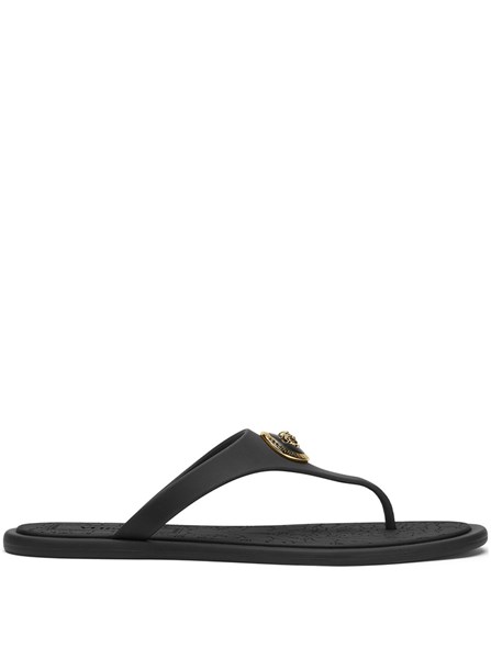 VERSACE - Alia flat rubber sandals