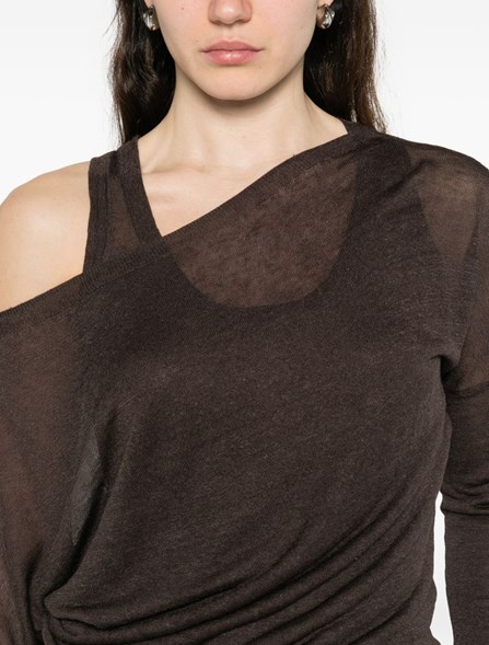 P.A.R.O.S.H. - MAGLIA IN MISTO LINO