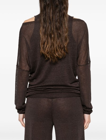 P.A.R.O.S.H. - MAGLIA IN MISTO LINO