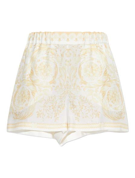 VERSACE - Silk shorts
