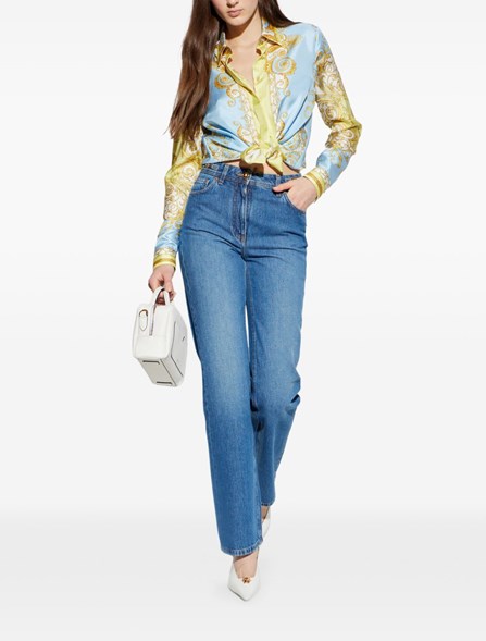 VERSACE - Silk twill shirt 