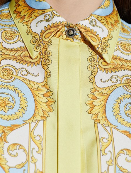 VERSACE - Silk twill shirt 