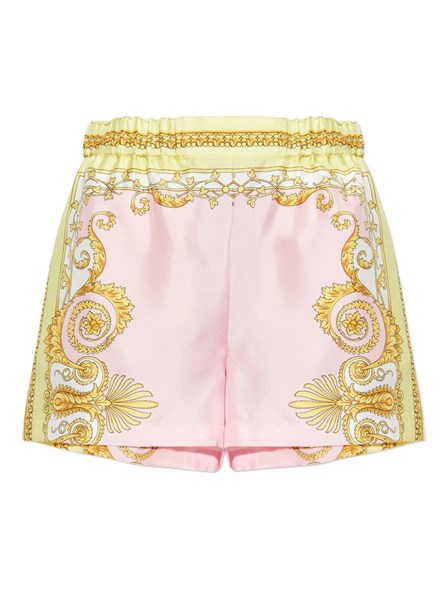 VERSACE - Silk shorts 